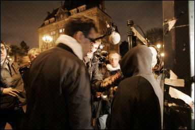�Jeunes� �meutiers devant les cam�ras m�diatiques
